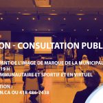 Invitation - consultation publique sur le renouvellement de l'image de marque municipale